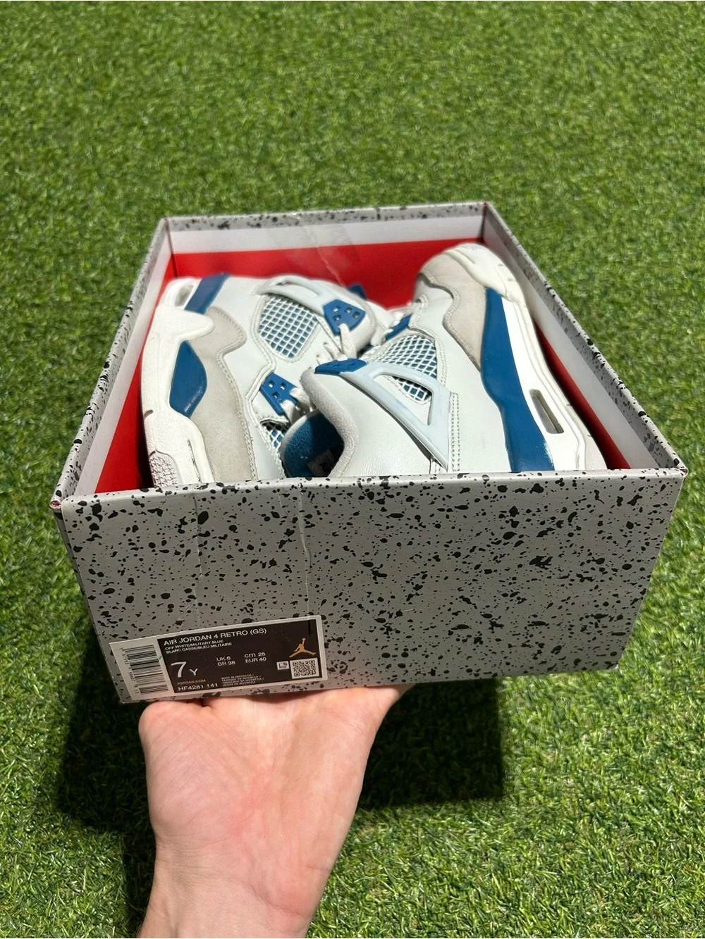 Nike Air Jordan 4 Retro Military Blue